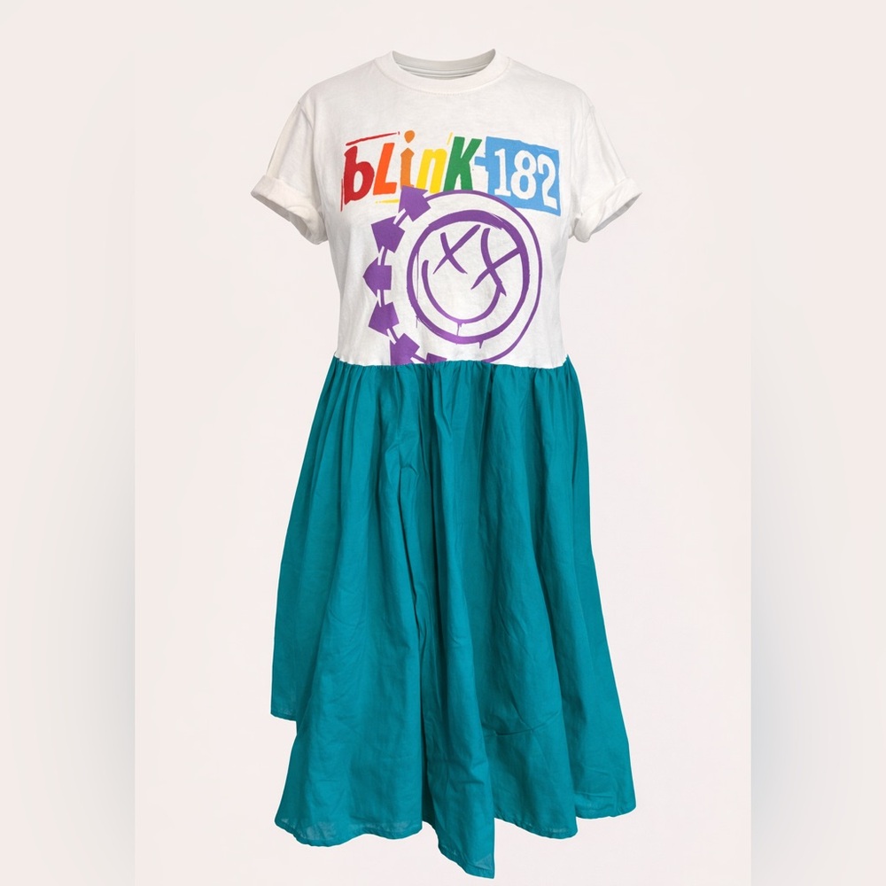 Blink 182 Edition! Band Tee to mini! Repurposed. 🎸The Remix Collection 🥁